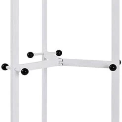 Haku-Möbel Garderobenständer 88380, Mit 12 Haken, Metall, Weiß -Küche Fach Geschäft dca7964e016ac0dc4a703296cbee24d50dd999c8 garderobenstaender haku moebel 88380