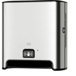 Tork Handtuchspender Matic Image Design 460001, H1, Edelstahl Gebürstet, Für Rollenhandtücher, Silber