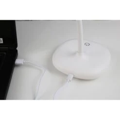 Unilux Schreibtischlampe Galy 1800 LED, Dimmbar, Weiß, Mit Integriertem Akku, Standfuß -Küche Fach Geschäft dcf1eec21543097d2730b1a8e3c1abbee852bb0a schreibtischlampe unilux galy 1800 led