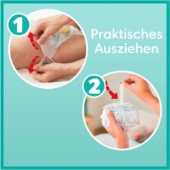 Pampers® Pampers Windeln Baby-Dry Pants, Größe 4, 9-15 Kg, Mit Rundum-Auslaufschutz, 27 Stück -Küche Fach Geschäft de8221be8ef3da64f330893f94b225f3442e1b6a windeln pampers baby dry pants groesse 4