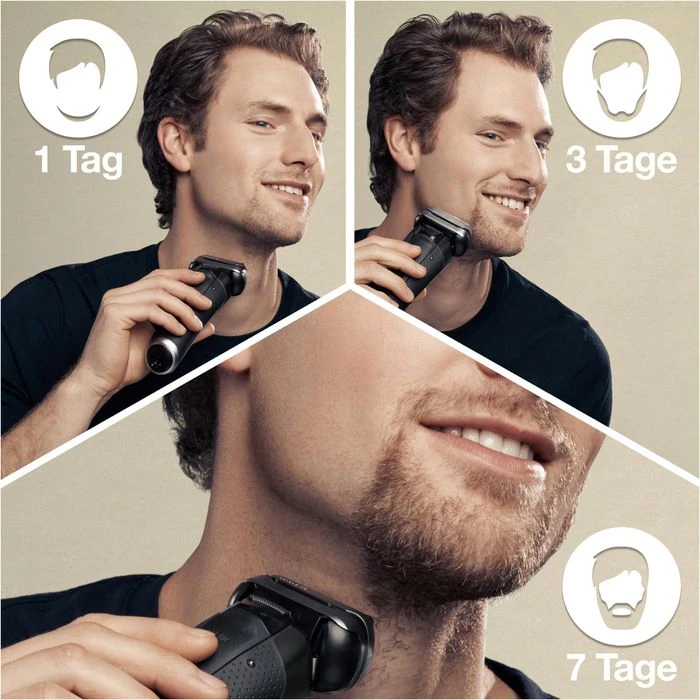 Braun Elektrorasierer Series 9 Pro Premium 9410s, Wet & Dry, 4+1 Scherkopf, Mit Trimmer & Reise-Etui 4 Braun Elektrorasierer Series 9 Pro Premium 9410s, Wet & Dry, 4+1 Scherkopf, Mit Trimmer & Reise-Etui – Bild 2