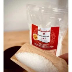 Wiezucker Zuckerersatz E, 100 Prozent Erythrit, Kalorienfrei, 1kg -Küche Fach Geschäft deea55aed37eb2a8a619a2a0611f87705ddcd527 zucker wiezucker e zuckerersatz 100 erythrit