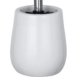 Wenko WC-Bürste Sydney, Weiß, Bürstenhalter Aus Kunststein, Mit Silikonbürste -Küche Fach Geschäft e29be97da6f3f99226ba2c614b6a6affa089c8af wc buerste wenko sydney weiss