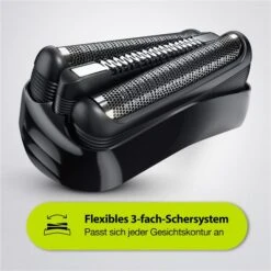 Braun Elektrorasierer Series 3 310BT Shave & Style, Für Herren, Wet & Dry, Mit Trimmer, Schwarz/blau 13 Braun Elektrorasierer Series 3 310BT Shave & Style, Für Herren, Wet & Dry, Mit Trimmer, Schwarz/blau -Küche Fach Geschäft e4179e02b41f4412cee57b98e929790b94aa3121 elektrorasierer braun series 3 310bt shave und style