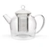 Bredemeijer Tee-Kanne Minuet Santhee, Glas, Mit Edelstahl-Filter, Transparent, 1,2 L