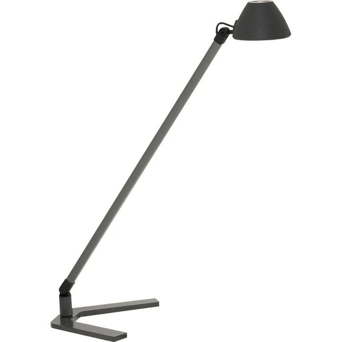 Waldmann Schreibtischlampe Lucio Warmweiß, Dimmbar, USB, Standfuß, Titan 3 Waldmann Schreibtischlampe Lucio Warmweiß, Dimmbar, USB, Standfuß, Titan