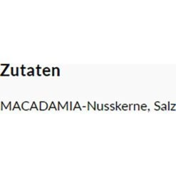 Macadamia Seeberger Geröstet, Gesalzen, 125g 12 Macadamia Seeberger Geröstet, Gesalzen, 125g -Küche Fach Geschäft eafefb300ae18e17b4630844a66147d81cbc1cc0 macadamianuesse seeberger ganze nuesse