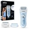 Braun Elektrorasierer Silk-epil Lady Shaver LS5160, Für Damen, Wet & Dry, Peeling- Und Trimmeraufsatz