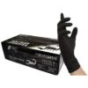 NITRAS Einmalhandschuhe Black Scorpion, Latex, Puderfrei, Schwarz, 100 Stück, Größe L -Küche Fach Geschäft ec7ce9a91a300941ad4b43c4303fe3e34cda33ad einmalhandschuhe nitras black scorpion latex