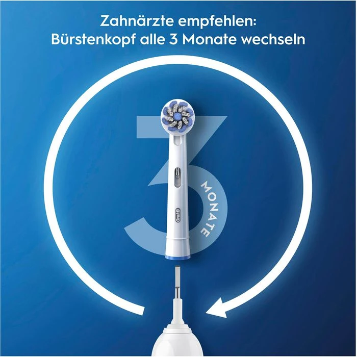 Oral B Oral-B Elektrische-Zahnbürste Vitality Pro Schwarz, Protect X Clean, 3 Putzmodi, 1 Aufsteckbürste 8 Oral B Oral-B Elektrische-Zahnbürste Vitality Pro Schwarz, Protect X Clean, 3 Putzmodi, 1 Aufsteckbürste – Bild 6