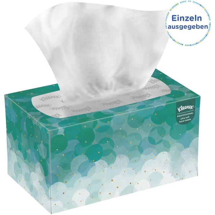Kimberly-Clark Papierhandtücher Kleenex Ultra 1126, 1-lagig, Interfold-Falz, 22,5 X 26,0cm, 1260 Stück 5 Kimberly-Clark Papierhandtücher Kleenex Ultra 1126, 1-lagig, Interfold-Falz, 22,5 X 26,0cm, 1260 Stück – Bild 3