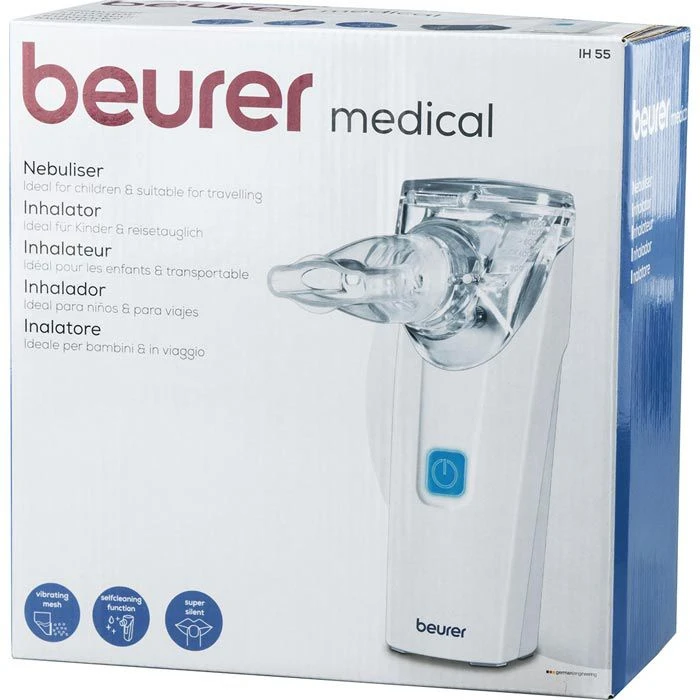 Beurer Inhalator IH 55, Elektrisch, Schwingmembran-Vernebler, 3 Aufsätze 7 Beurer Inhalator IH 55, Elektrisch, Schwingmembran-Vernebler, 3 Aufsätze – Bild 5