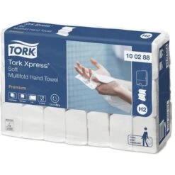 Tork Premium 100288 2-lagig 21x34 Interfold Weiß Papierhandtücher -Küche Fach Geschäft eff19302e8f3ab92bbebccdee4287245252bdd5f papierhandtuecher tork xpress premium 100288 h2