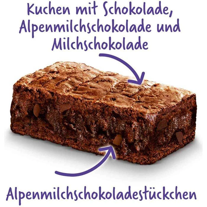 Milka Kuchen Choco Brownie, 150g 4 Milka Kuchen Choco Brownie, 150g – Bild 2