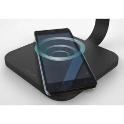 Unilux Schreibtischlampe Timelight LED, Dimmbar, Schwarz, Standfuß, QI-Lader, App-fähig -Küche Fach Geschäft f16eeac60c61f4077d16fd011fb2afa0d8c2a623 schreibtischlampe unilux timelight led