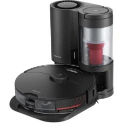 Roborock Saugroboter S7 MaxV+, Absaugstation, Ladestation, Wischfunktion, 180 Minuten, Schwarz