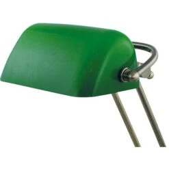 SEA-CLUB Schreibtischlampe 1298G Bankerlampe, Messing Antik, Grün, Mit Standfuß -Küche Fach Geschäft f28f97b435f47bb75a50cbcd8926f3a420601876 schreibtischlampe sea club 1298g bankerlampe