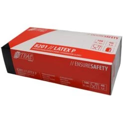 NITRAS Einmalhandschuhe Ideal Care Latex, 8201, Gepudert, Weiß, 100 Stück, Größe XL -Küche Fach Geschäft f347ebb7bbd30eaf81841ef120b65f6fafa5b8a2 einmalhandschuhe nitras ideal care latex 8201