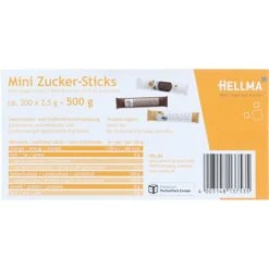 Hellma Mini Zucker-Sticks, 200 Stück -Küche Fach Geschäft f3620b906927cc9a1044ab4f5ea879fdd59bc9e0 zuckersticks hellma