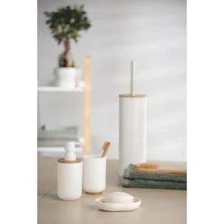 Wenko Zahnputzbecher Posa, Kunststoff, Mit Bambus Highlight, Weiß 10 Wenko Zahnputzbecher Posa, Kunststoff, Mit Bambus Highlight, Weiß -Küche Fach Geschäft f57124e6432b0f728688e35aa17184ce2126c04e zahnputzbecher wenko posa