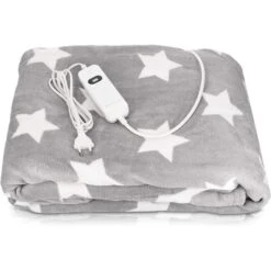 Navaris Heizdecke XXL, Grau, 3 Temperaturen, Abschaltautomatik, 180 X 130cm -Küche Fach Geschäft f5a6c3e3872e93b8953636665c911ea515a8ffa5 heizdecke navaris xxl grau