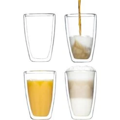 Böttcher-AG Kaffeegläser Latte Macchiato, Doppelwandig, 400ml, 2 Stück -Küche Fach Geschäft f8f148bfcd5937be164cf04ae253514d460229de kaffeeglaeser boettcher ag latte macchiato