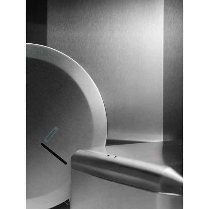 Katrin Toilettenpapierspender Gigant-Box S, 989660, Edelstahl, Für Jumbo Rollen, Silber 7 Katrin Toilettenpapierspender Gigant-Box S, 989660, Edelstahl, Für Jumbo Rollen, Silber – Bild 5