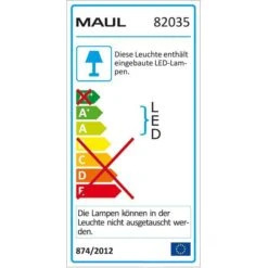 Maul Maulatlantic Schreibtischlampe LED Silber Tischklemme -Küche Fach Geschäft fa105bb1ca0769174edcab481fde47a244cc8b49 schreibtischlampe maul maulatlantic led