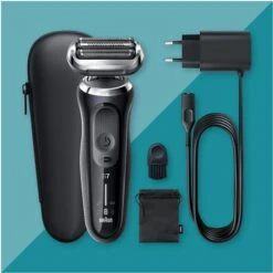Braun Elektrorasierer Series 7 71-N1000s, Schwarz, Wet & Dry, Mit Reise-Etui -Küche Fach Geschäft fa8e28f1b0e869b8f94cadf3b30d2cf2d500927d elektrorasierer braun series 7 71 n1000s schwarz