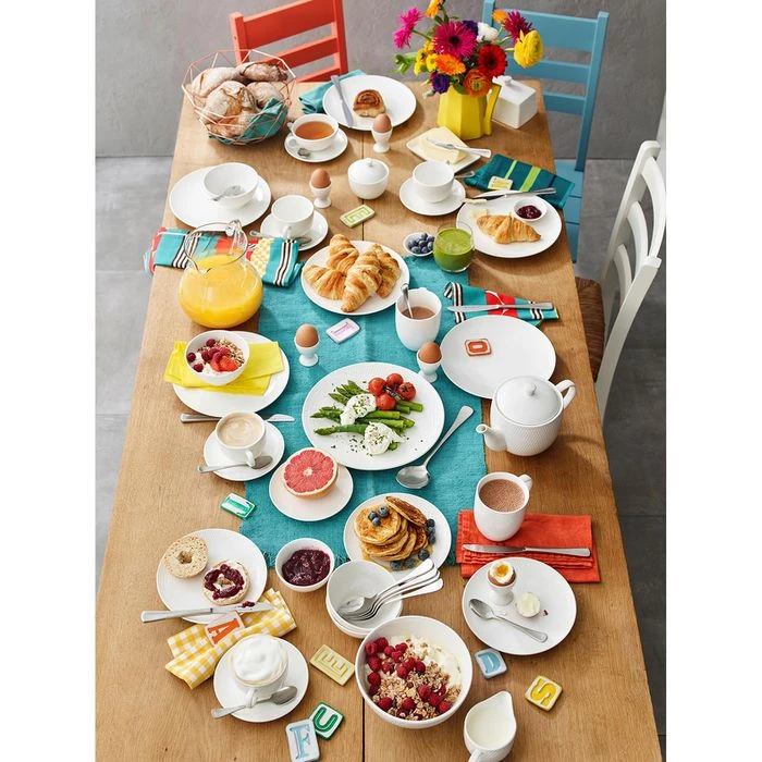 Maxwell & Williams Maxwell&Williams Müslischale Diamonds DV0041, Porzellan, Weiß, 15cm, Set, 6 Stück 6 Maxwell & Williams Maxwell&Williams Müslischale Diamonds DV0041, Porzellan, Weiß, 15cm, Set, 6 Stück – Bild 4