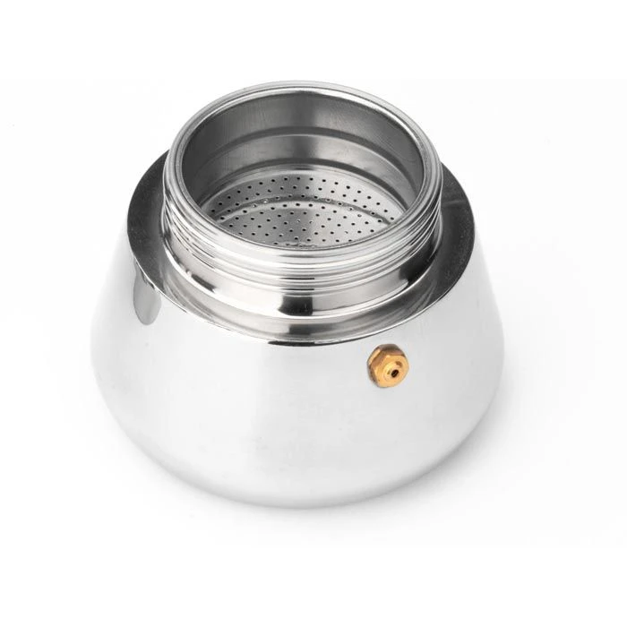 Leopold-Vienna Espressokocher Trevi, LV113003, Induktion, Edelstahl, Silber, Für 6 Tassen, 400 Ml 5 Leopold-Vienna Espressokocher Trevi, LV113003, Induktion, Edelstahl, Silber, Für 6 Tassen, 400 Ml – Bild 3