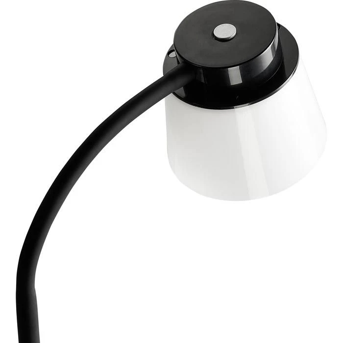 Alco Schreibtischlampe 935 LED, Dimmbar, Schwarz, Mit Standfuß 4 Alco Schreibtischlampe 935 LED, Dimmbar, Schwarz, Mit Standfuß – Bild 2