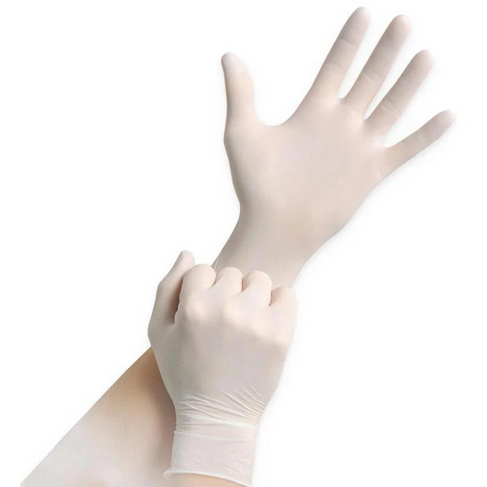 MaiMed Einmalhandschuhe Grip PF Latex, Puderfrei, 74425, Natur, 100 Stück, Größe M 4 MaiMed Einmalhandschuhe Grip PF Latex, Puderfrei, 74425, Natur, 100 Stück, Größe M – Bild 2