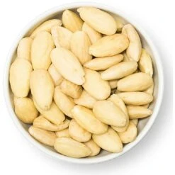 1001-Frucht Mandeln Blanchiert, Naturbelassen, Roh, 1kg